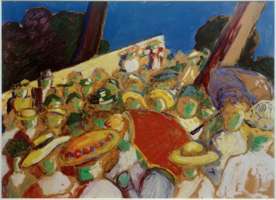 The Crowd by Marianne von Werefkin