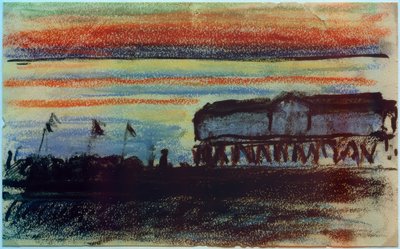 Family Bath in Zingst by Marianne von Werefkin