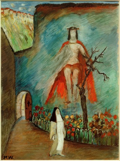 Monastery Garden by Marianne von Werefkin