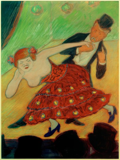 Dancing Couple by Marianne von Werefkin