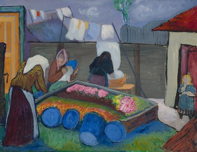 Washerwomen by Marianne von Werefkin