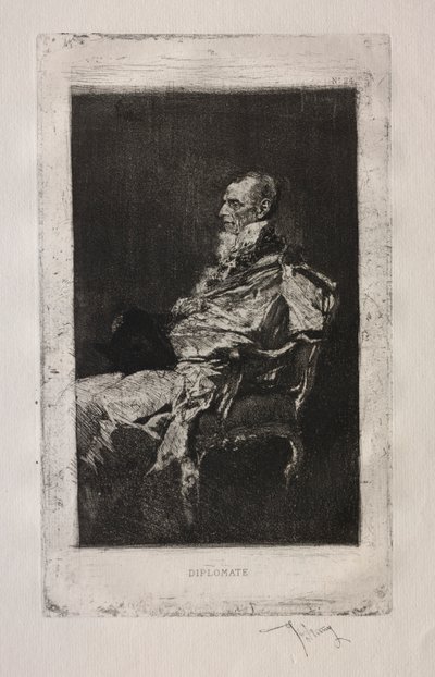 Diplomat by Mariano Fortuny y Marsal