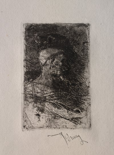 Mule Driver by Mariano Fortuny y Marsal