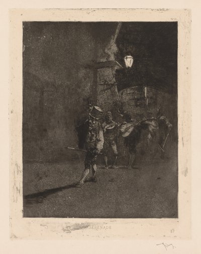Serenade by Mariano Fortuny y Marsal