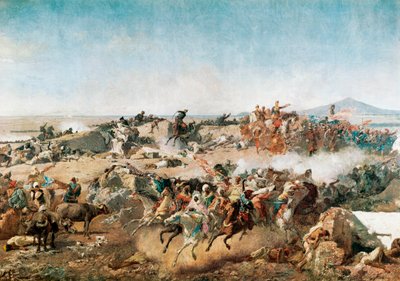 The Battle of Tetouan by Mariano Fortuny y Marsal