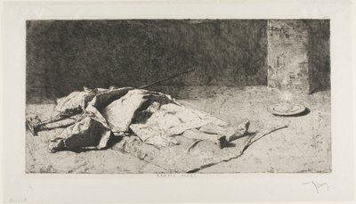 Dead Kabyle by Mariano Fortuny y Marsal