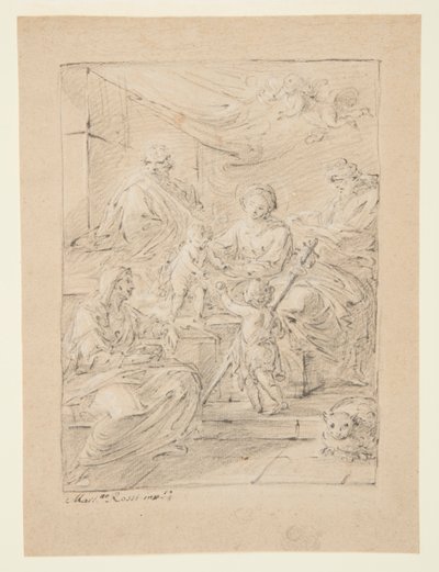 The Holy Family by Mariano Rossi