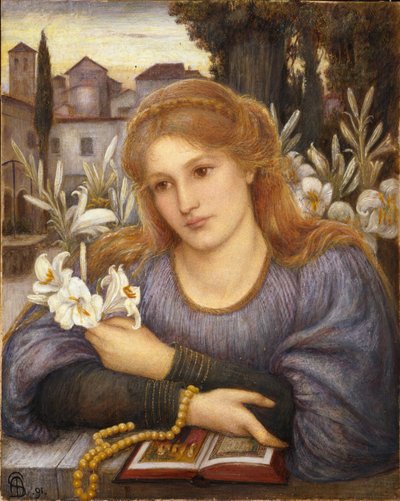 Cloister Lilies by Marie Euphrosyne Spartali
