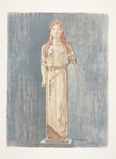 Archaic Greek Kore (Athens) by Marie Henriques
