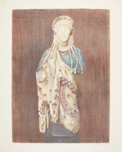 Archaic Greek Kore (Athens) by Marie Henriques