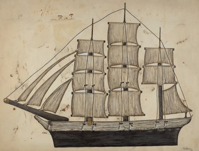 Pa. German Ship, 1938 by Marie Lutrell