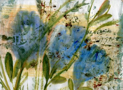 Blue Flowers by Marina Falco