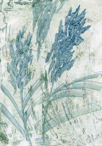 Light Blue Flowers by Marina Falco
