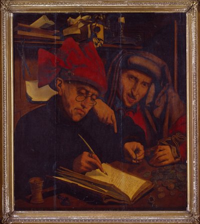 The Tax-Gatherers by Marinus van Reymerswaele