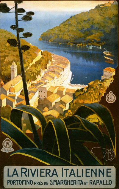 La Riviera Italienne Magazine Advert by Mario Borgoni