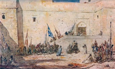A Festival Day by Marius Bauer