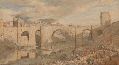 Bridge near Toledo by Marius Bauer