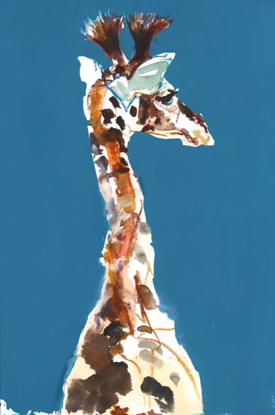 Baby Masai Giraffe by Mark Adlington