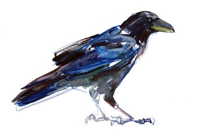 Crow, 2022 by Mark Adlington