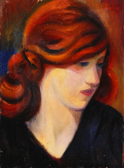 Portrait of a Young Girl by Mark Gertler