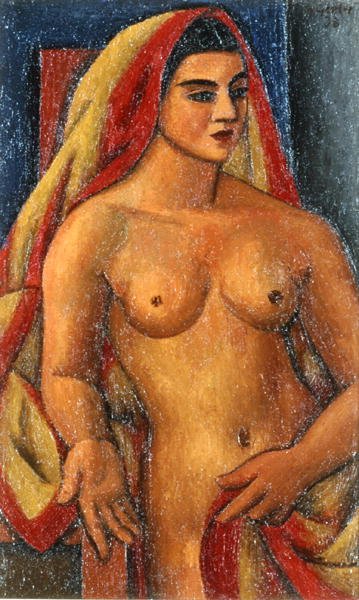 The Sari by Mark Gertler
