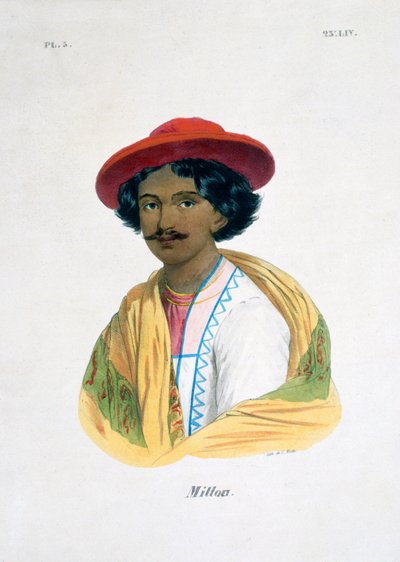 Indian Man, 19th century by Marlet et Cie