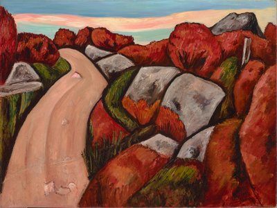 Blueberry Highway, Dogtown by Marsden Hartley