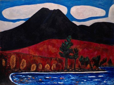 Mt. Katahdin (Maine), Autumn #2 by Marsden Hartley