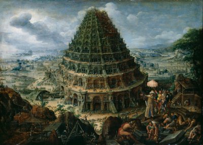 The Tower of Babel by Marten Valckenborch  the van Elder