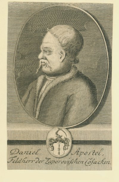 Hetman Danylo Apostol by Martin Bernigeroth