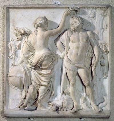 Hercules Crowned by Glory by Martin Desjardins