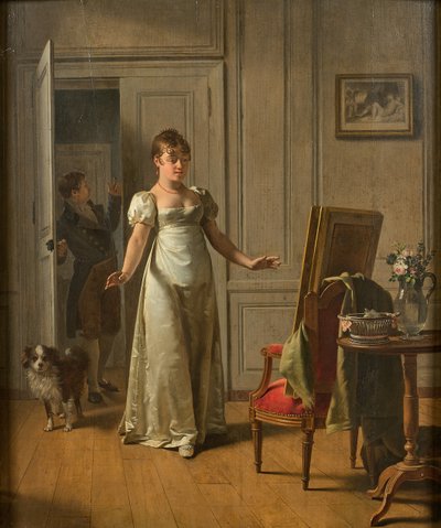 A Surprised Woman by Martin Drölling