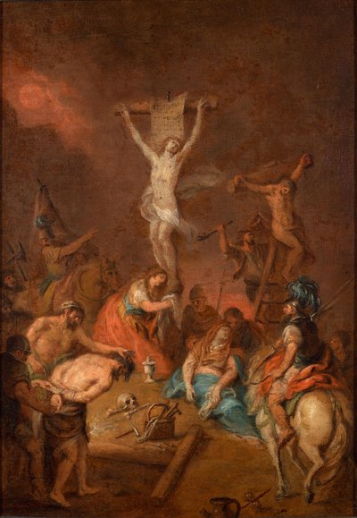 Christ on the Cross by Martin Johann Schmidt