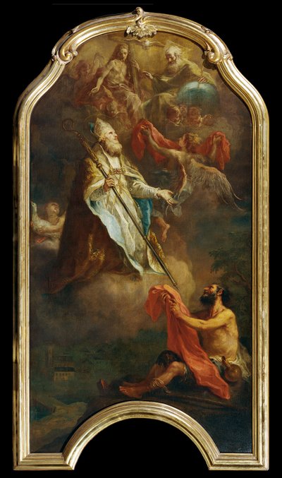 Saint Martin by Martin Johann Schmidt