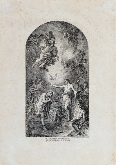 Baptism of Christ by Martin Johann Schmidt