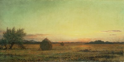Jersey Meadows by Martin Johnson Heade