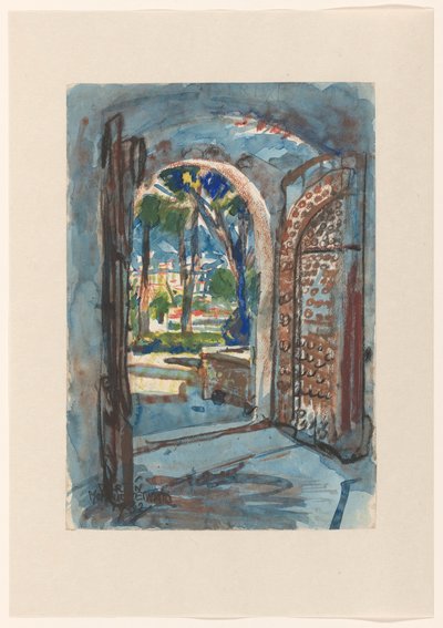 Gate in S. Miniato by Martin Monnickendam