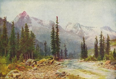 The Rocky Mountains by Thomas Mower Martin