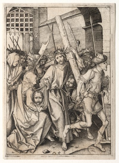 Christ Bearing the Cross by Martin Schongauer