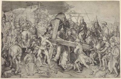 Christ Carrying the Cross by Martin Schongauer