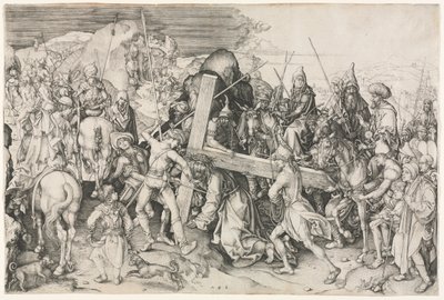 Christ Carrying the Cross by Martin Schongauer