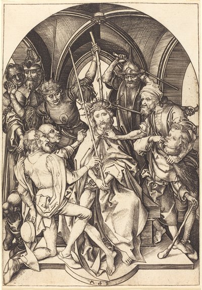 Christ Crowned with Thorns by Martin Schongauer
