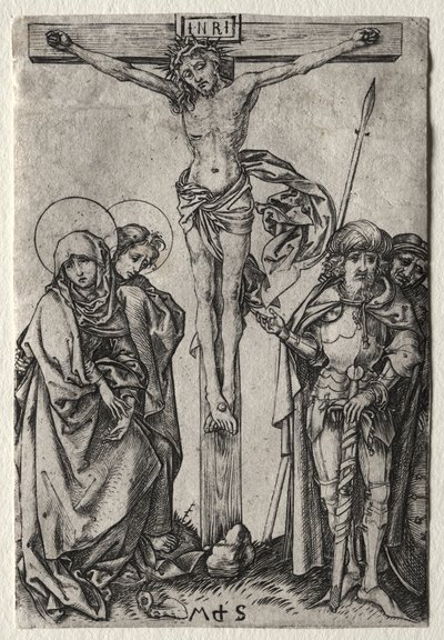 Christ on the Cross by Martin Schongauer