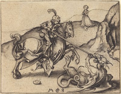 Saint George by Martin Schongauer