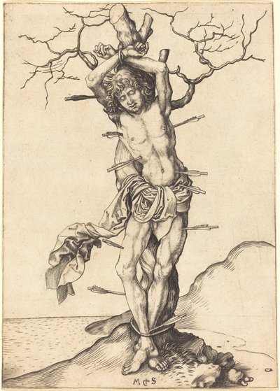 Saint Sebastian by Martin Schongauer