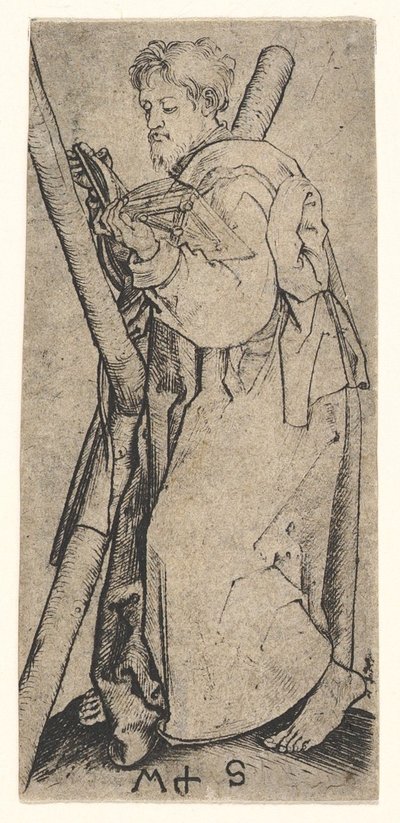 St. Andrew by Martin Schongauer