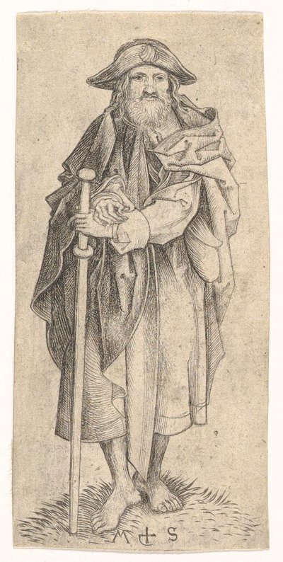 St. James the Greater by Martin Schongauer