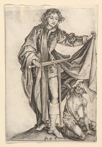 St. Martin by Martin Schongauer