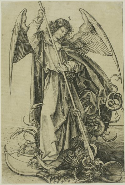 St. Michael by Martin Schongauer