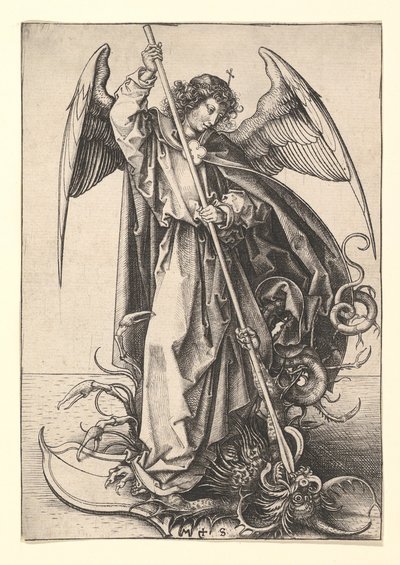 St. Michael, ca. 1435-1491 by Martin Schongauer